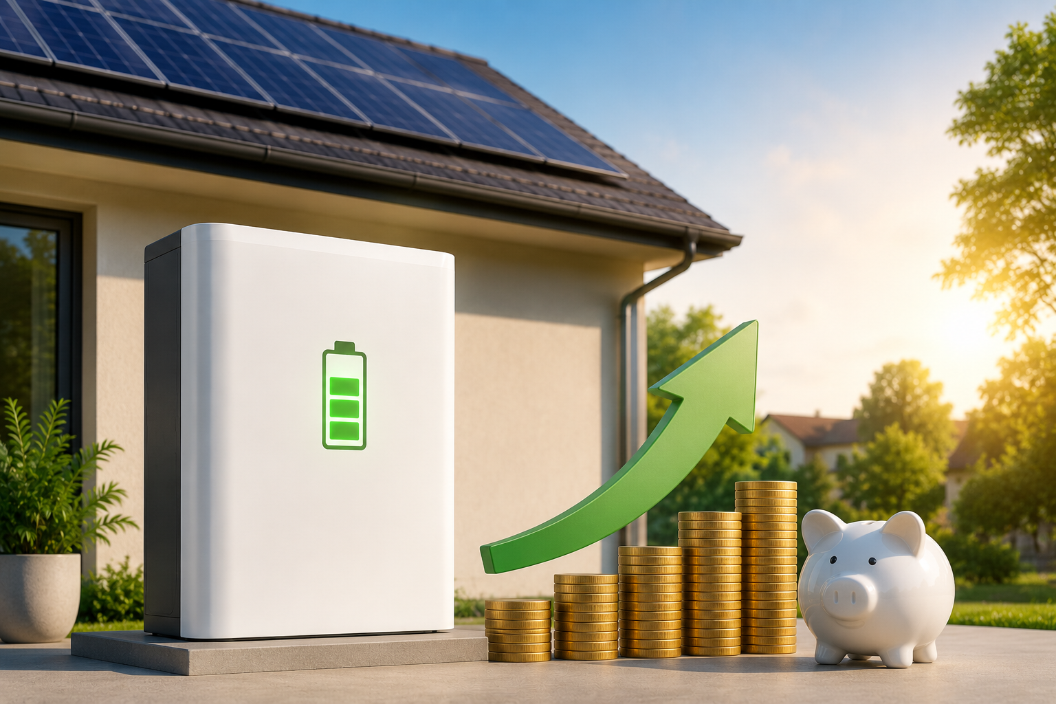 Make Money With a Solar Battery