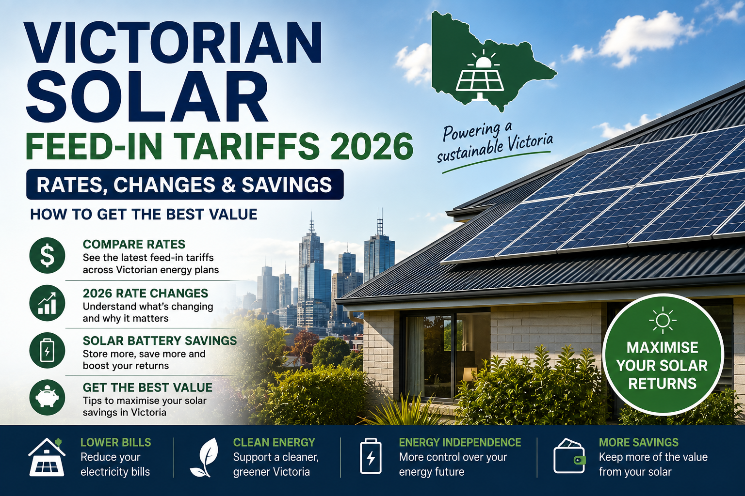 Victorian Solar Feed-In Tariffs 2026