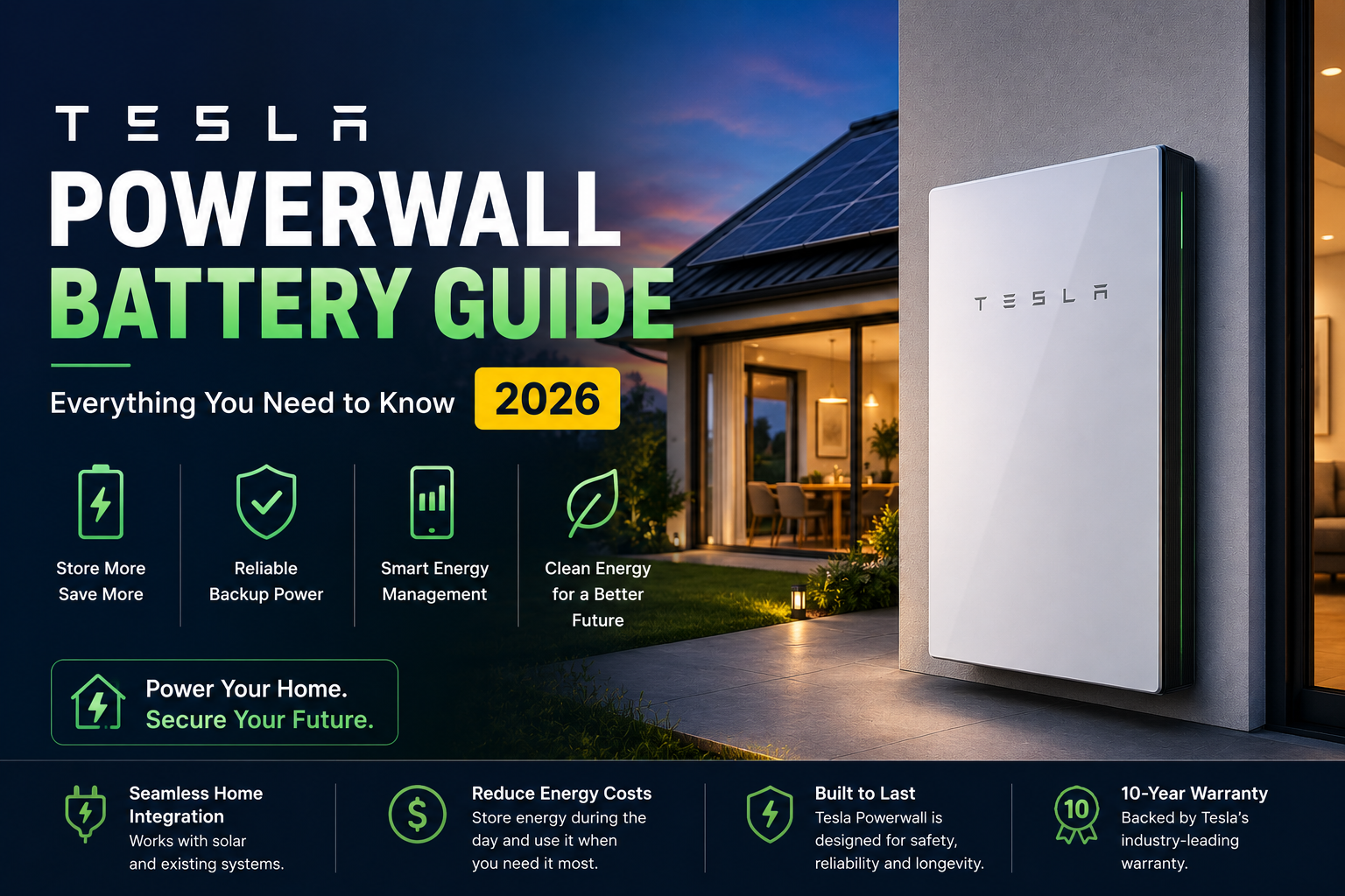 Tesla Powerwall Battery Guide