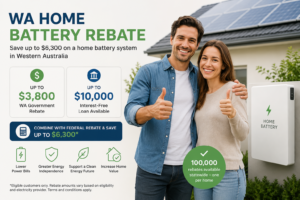 WA home battery rebate