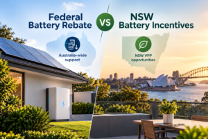 Federal vs NSW Battery Incentives